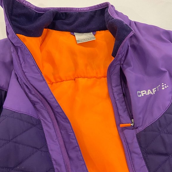 CRAFT SPORTS Women Quilted Hiking Jacket US M - Picture 6 of 8